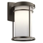 Kichler 49687 Bronze Toman Single Light 14"H Outdoor Wall Sconce. Fixed Price $151.98.