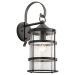 Kichler Lighting Mill Lane Collection 1-LIGHT Anvil Iron Outdoor Wall Lantern. Fixed Price $297.95.