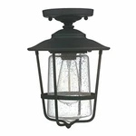 Capital Lighting 9607BK One Outdoor Ceiling. Fixed Price $174.00.