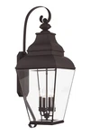 Livex Lighting 2596 Exeter 4 36" Tall Outdoor Wall Sconce - Bronze. Fixed Price $1599.96.