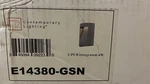 ET2 Lighting Boardwalk Led 2-LIGHT Outdoor Wall Sconce Greystone E14380-GSN. Fixed Price $83.93.