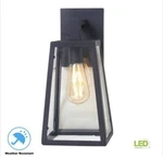 Home Decorators Collection 17701 Colonade 1-LIGHT Sand Black Wall Lantern Sconce. Fixed Price $49.98.