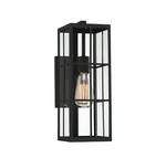 Savoy House 5-1989 Ericson 16" Tall Outdoor Wall Sconce Black. Fixed Price $244.00.