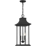 Savoy House Lighting 5-453-BK Hancock Outdoor Pendant Chandeller Black. Fixed Price $496.00.