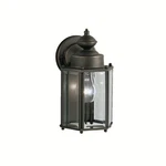 Kichler Outdoor Wall 1LT, Olde Bronze, Clear Beveled - 9618OZ. Fixed Price $79.97.