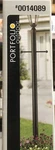 Portfolio Bronze Lantern Post W/crossbar 80" Steel. Fixed Price $44.95.
