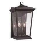 Trans Globe Lighting 50771 Turlock 3 17" Tall Outdoor Wall - Black. Fixed Price $157.70.