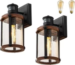 Motion Sensor Outdoor Wall Lights, 3 Modes, 2-PACK With Bulbs Included. Fixed Price $142.99.