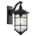 Kichler Lighting Royal Marine Collection 1-LIGHT Distressed Black Outdoor Wall. Fixed Price $367.95.