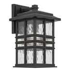 Kichler Beacon Square 14.25" 1LIGHT Outdoor Wall With Clear Hammered. Fixed Price $100.00.