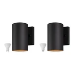 Mirrea 7" Modern Outdoor Porch Wall Light With 5W Led GU10 Replaceable Bulbs .... Fixed Price $101.99.