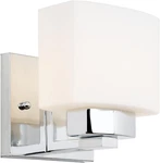 Dove Creek Wall Light Sconce Dimmable With Frosted Glass For Hallway, Bathroom. Fixed Price $63.99.