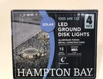 4PK Hampton Bay Solar Silver Led Path Light New. Fixed Price $29.99.