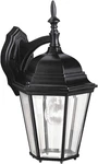 Madison 17" Light Wall With Clear Beveled Glass In Black. Fixed Price $192.99.