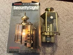 Catalina Lighting 478SB5VBB-PIR Motion Detection Polished Brass Wall Sconce. Fixed Price $84.99.