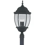 Designers Fountain 3-LIGHT Tiverton Outdoor Post Lantern, 27.5 Inch Black. Fixed Price $59.77.