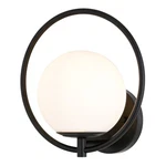 Vaxcel Lighting W0476 10" Tall Wall Sconce - Black. Fixed Price $84.99.