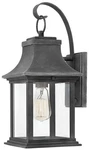 Hinkley Adair 16 1/2" High Aged Zinc Outdoor Wall Light. Fixed Price $329.00.