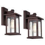 Outdoor Wall Light Pack Bronze 12.25 Anti Rust Sconce 100W Max Micsiu. Fixed Price $154.99.
