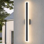 Modern 31.5" Waterproof Led Outdoor Wall Lights For Porch & Patio, 1200LM. Fixed Price $150.99.