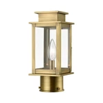 Livex Princeton Light Outdoor Mini Post Lantern, Antique Bs 20201-01. Fixed Price $299.96.