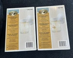 Hampton Bay 1-LIGHT Outdoor Matte White Jelly-jar Wall Lantern Sconce (qty 2). Fixed Price $15.00.