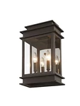 Livex Lighting 2016-07 Princeton Outdoor Wall Lantern,bronze, 15.25" 9.5" X.... Fixed Price $238.58.