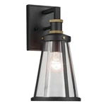 Kichler 59146 Talman 13" Tall Wall Sconce - Black. Fixed Price $349.99.
