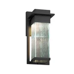 Justice Design Led Fusion Pacific Small Sconce, Black/rain FSN-7541W-RAIN-MBLK. Fixed Price $298.00.