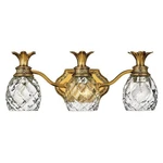 3 Light Bathroom Fixture Traditional-glam Style 21 Inches Wide By 8.5. Fixed Price $479.00.