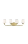 (a) Savoy House Lighting 8-4090-4-322 Capra Bathroom Vanity Warm X. Fixed Price $176.00.