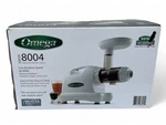 Omega 8004 150-WATT Quiet Dual-stage Slow Speed Mastication Juicer Accessories. Fixed Price $134.99.