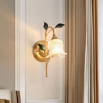 Retro Modern Wrought Iron Wall Sconce Home Light Fixture Led Glass Lamp. Fixed Price $59.90.