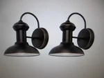Globe Jamenson Oil-rubbed Bronze Farmhouse Indoor/outdoor 1-LIGHT Sconce 2PK. Fixed Price $33.20.