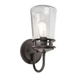 Kichler 49444AZ Lyndon Single Light 11" Outdoor Wall Sconce With Glass Shade. Fixed Price $59.90.