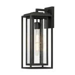 Maxim Lighting Cabana Vx 1LT Large Outdoor Wall Sconce, Black/seedy - 40665CDBK. Fixed Price $151.30.