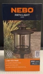 Nebo Led All-weather Metal Round Crackle Glass Path Light Oil-rubbed Bronze #2. Fixed Price $29.95.