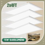 2X4 Led Panel LIGHT,5000K Daylight For Kitchen Garage Lights,ultra Slim Edge-lit. Fixed Price $196.65.