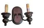 Savoy House Light Candelabra Metal Wall Sconce Walnut Patina 9-2557-2-40. Fixed Price $46.71.