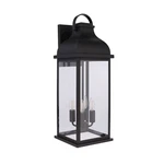 Craftmade Bent Tree Light Outdoor Wall Lantern, Midnight/clear ZA7234-MN. Fixed Price $184.99.