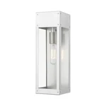 Livex Lighting 20873 Bond 15" Tall Commercial Wall Sconce - Painted Satin Nickel. Fixed Price $169.96.