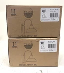 Lot Of 2 Transglobe 51501BK 14.75 In. 1-LIGHT Black Outdoor Wall Sconce. Fixed Price $69.29.