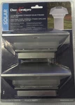 Deckorators 2.5IN X Solar Pyramid Post Cap 2-PACK Brushed Titanium. Fixed Price $18.95.