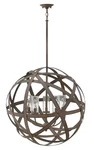 Hinkley Carson 5-LIGHT Outdoor Chandelier Vintage Iron 29705VI. Fixed Price $1499.00.