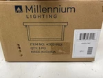 Millennium Evanton 2-LIGHT 12 In. Bronze Outdoor Flush Mount Clear Glass. Fixed Price $78.99.