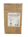 Hampton Bay Porter Hills 17.16 In. 1-LIGHT Vintage Brass Outdoor Pendant. Fixed Price $61.50.