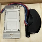 Craftmade Ceiling Fan Light Wall Control CM-2 White Single Pole Cm-flm Module. Fixed Price $30.00.