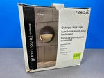 Portfolio Outdoor Wall Light 1085715 Bright White Led Matte Black Finish 41684. Fixed Price $29.89.