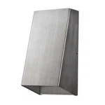 Acclaim Lighting 1515 Nickel Nolan Single 9-3/4"H Outdoor Wall Sconce. Fixed Price $100.00.
