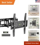 Full Motion Wall Mount For 32-70 Inch Tvs Secure & Stylish Articulating .... Fixed Price $48.43.
